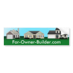 Custom Real Estate Bumper Sticker