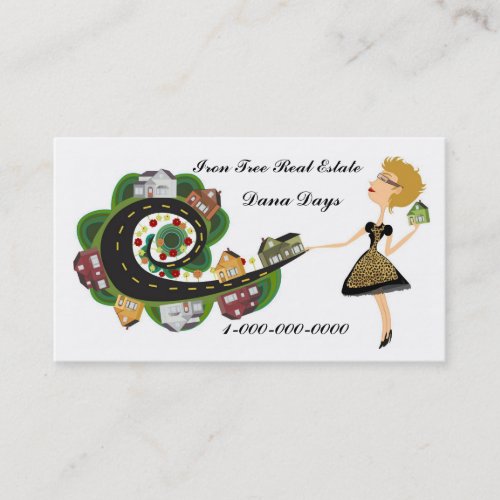 Custom Real Estate Business Card Templates