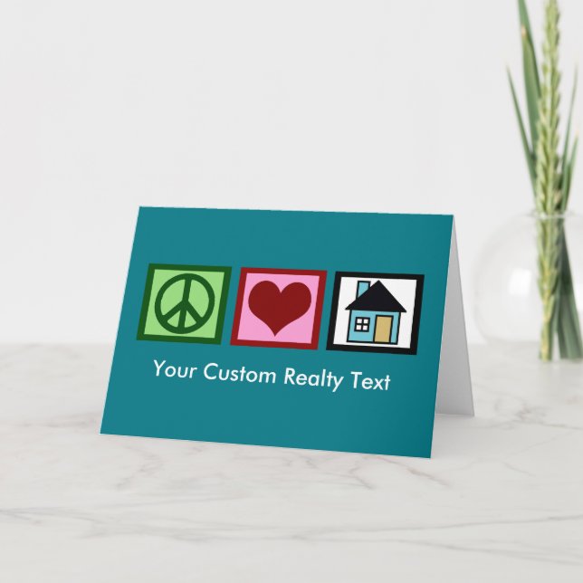 Custom Real Estate Christmas Holiday Card (Front)