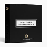 Custom Real Estate Closing Binder