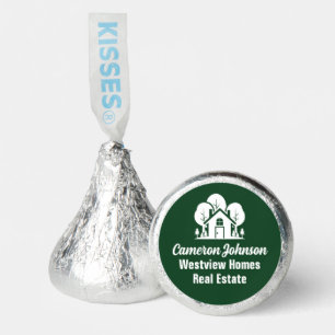 Custom Real Estate Company Green Forest House Hershey®'s Kisses®