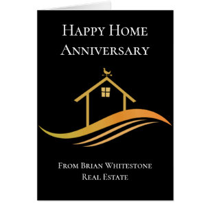 Custom Real Estate Company Marketing Chic Home Cards