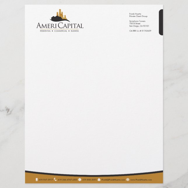 CUSTOM Real Estate Letterhead V3 (Front)