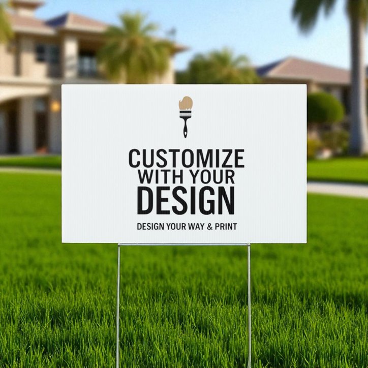 Custom Real Estate Personalized Yard Sign