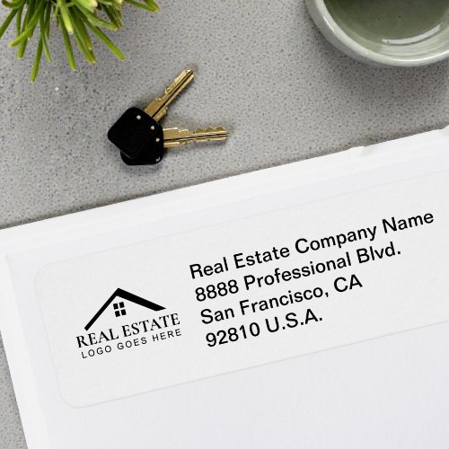 Custom Real Estate Return Address Personalized Label