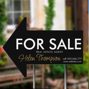 Custom Real Estate Sign – ARROW Name and Logo 