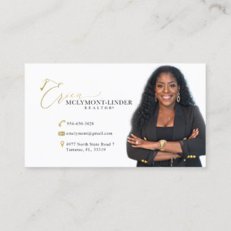 Custom Realtor Cards Not Editable Template