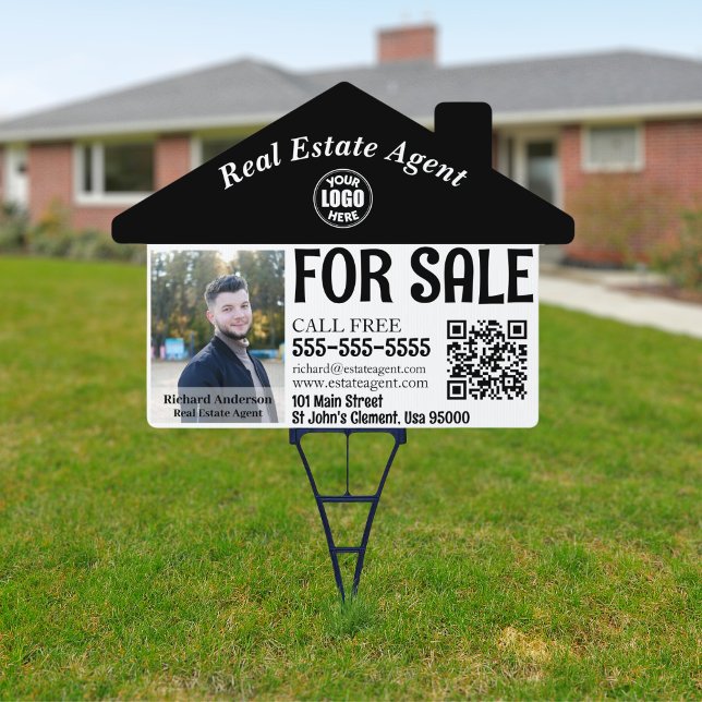 Custom Realtor Estate Agent Sale or Rent Yard Sign (Creator Uploaded)