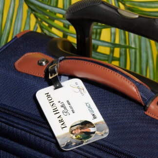 Custom realtor TARA Huston Luggage Tag