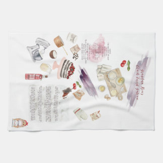 Custom Recipe Apron Kitchen Towel