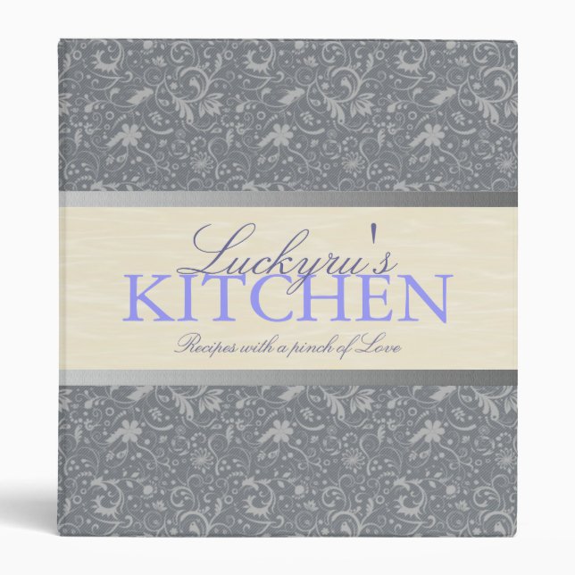 Custom Recipe Binder (Front)