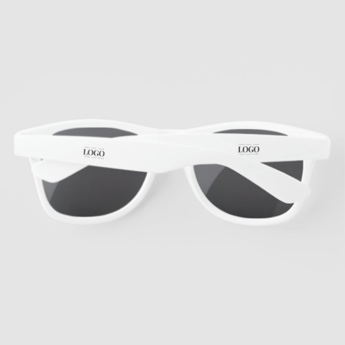 Custom Rectangle Company Logo Promotional Giveaway Sunglasses