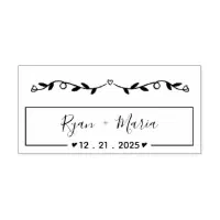 Create Your Own Address Self Inking Rubber Stamp