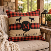 Custom Red Black Buffalo Lumberjack Plaid Pattern