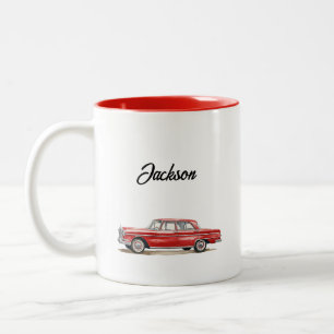 Custom Red Car Mug