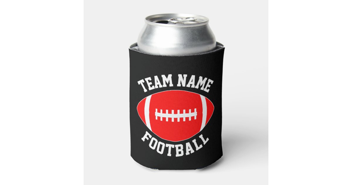 Football Custom Can Cooler