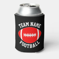 Football Custom Can Cooler