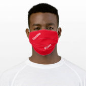 Custom Red mask (Worn)