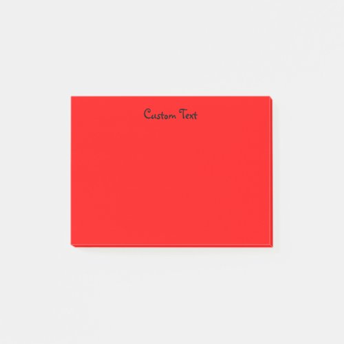 Custom Red Post_it Notes
