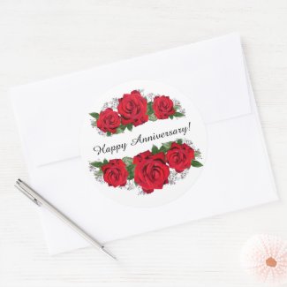 Custom Red Rose Photograph Borders
