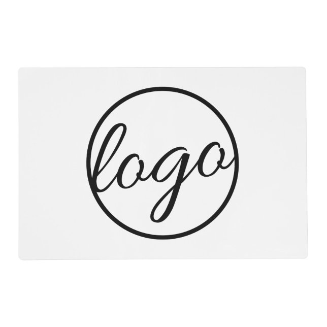 Custom Restaurant Business Bar Logo Placemat (Front)