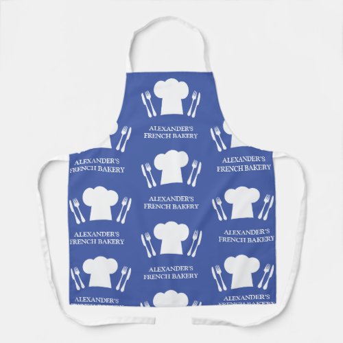 Custom Restaurant or Bakery Chef Hat Gourmet Apron