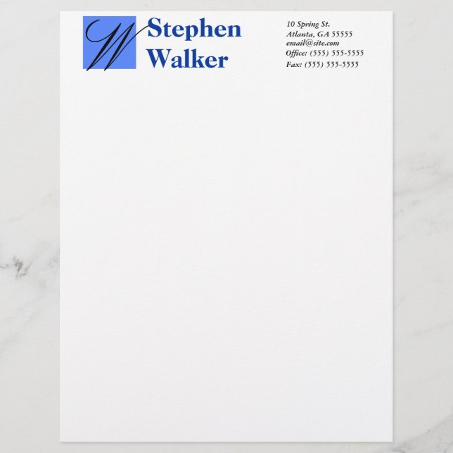 Custom Resume Paper (Front)
