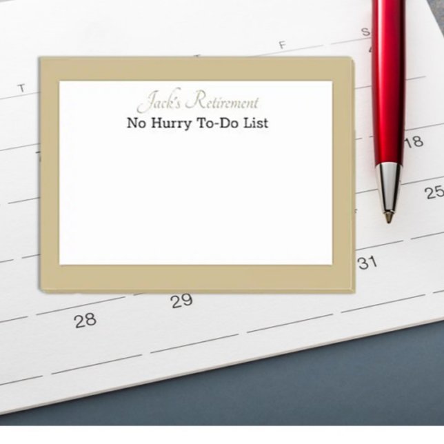 Custom Retiree's humorous post it notes (Creator Uploaded)