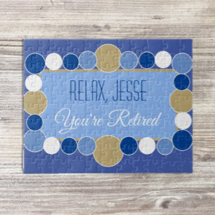 Custom Retirement Jigsaw Puzzle