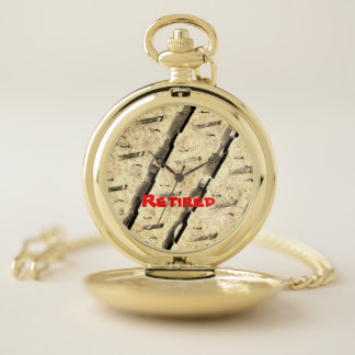 Custom Retirement Pocket Watch
