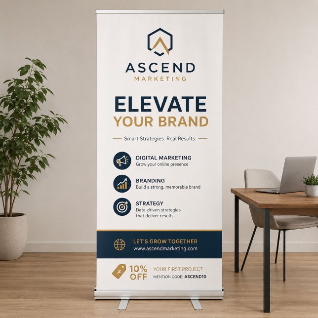 Custom Retractable Banner Stand | Pop Up Display (Creator Uploaded)