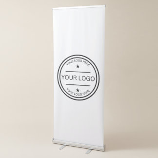 Custom Retractable Banner Stand with Carrying Bag