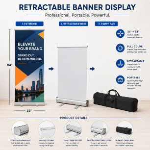 Custom Retractable Banner Trade Show Display