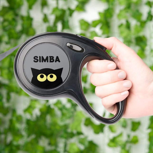 Custom Retractable Pet Leash for cat (Hand)