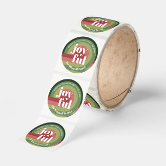 Custom Retro Abstract Waves Art Pattern Classic Round Sticker