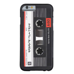 Custom Retro Cassette Tape Case-Mate iPhone Case