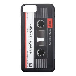 Custom Retro Cassette Tape iPhone 8/7 Case