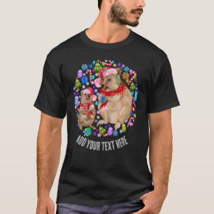 Custom Retro Christmas Quokka T-Shirt
