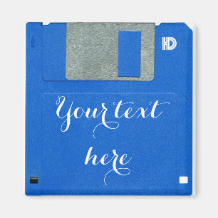 Custom Retro Computer Floppy Disk 3.5 Magnet