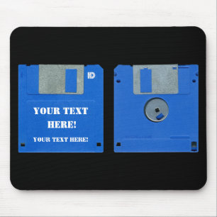 Custom Retro Computer Floppy Disk 3.5 Mousepad