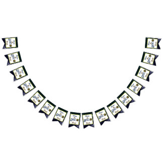 Custom Retro Disco Bachelorette Party Disco Bride Bunting Flags