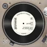 Custom Retro Faux Vinyl Record Music 21st Birthday Invitation<br><div class="desc">👉 Celebrate your birthday with this vintage themed faux vinyl record 21st birthday party invitation! This totally retro design will certainly put a smile on your face! - Simply click to personalize this design 🔥 My promises - This is unique - designed by me! - It is designed with you...</div>