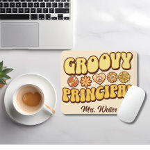 Custom Retro "Groovy Principal" Wavy Vintage