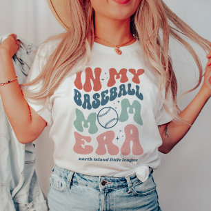 Custom Retro "In My Baseball Mom Era" T-Shirt