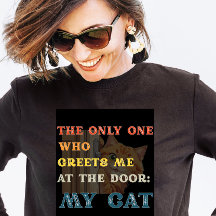 Custom Retro Pet Life Cat Love