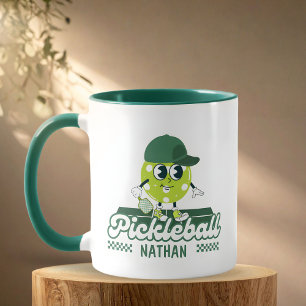 Custom Retro Pickleball Mode Mug