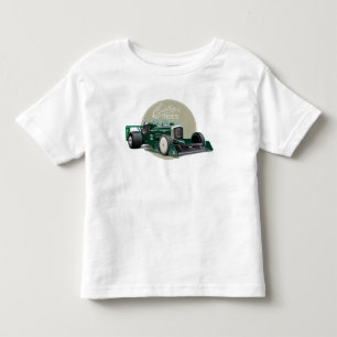 Custom retro race car concept toddler t-shirt