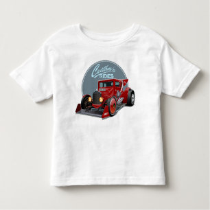 Custom retro race car concept toddler t-shirt