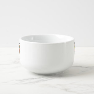 Custom Retro Thanksgiving Turkey Gamer Soup Mug