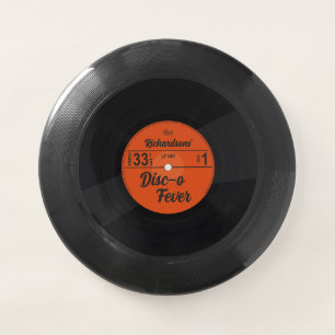 Custom Retro Vinyl Record Wham-O Frisbee